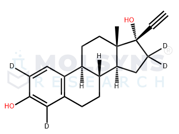17-Alpha ethinyl estradiol D4