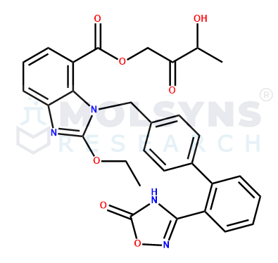 3-Hydroxy-2-oxobutyl Azilsartan Ester