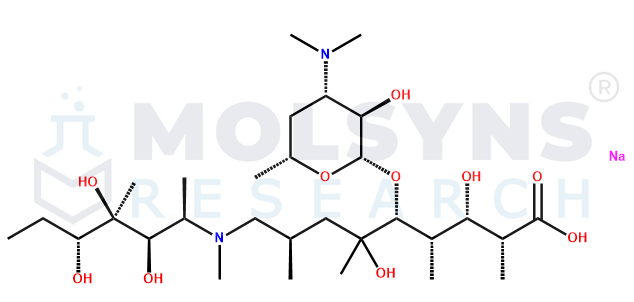 3-Hydroxy Azithromycinoic Acid Sodium Salt
