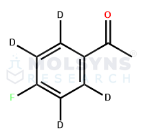 4'-Fluoroacetophenone D4