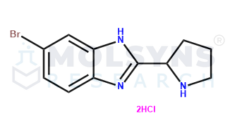 6-bromo-2-(pyrrolidin-2-yl)-1H-benzo[d]imidazole dihydrochloride