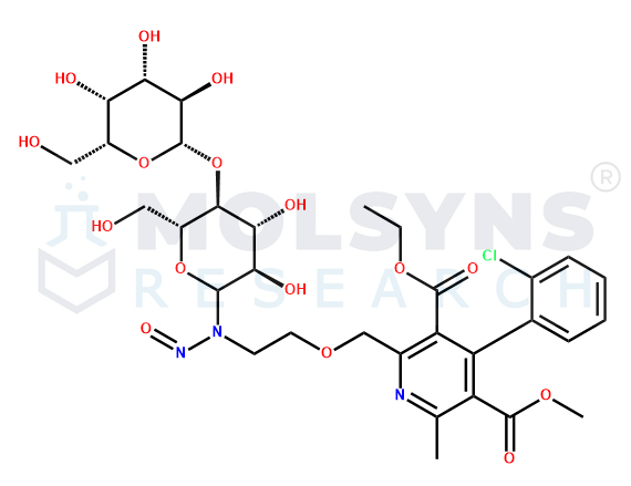 Amlodipine Nitroso N-Lactoside