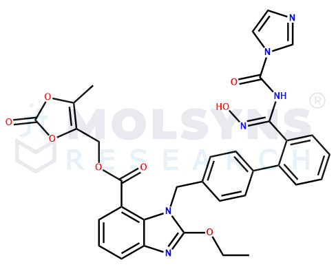 Azilsartan Imidazole Carbonyl Dioxolene Ester