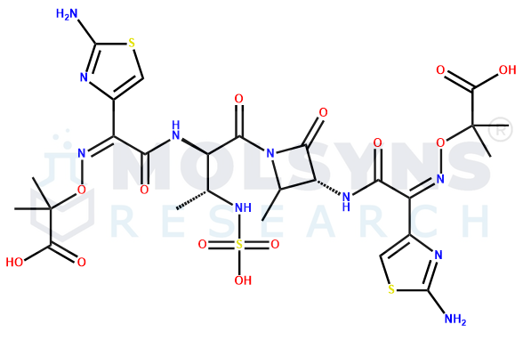 Aztreonam Desulfated Dimer
