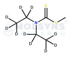 Diethyldithiomethylcarbamate D10