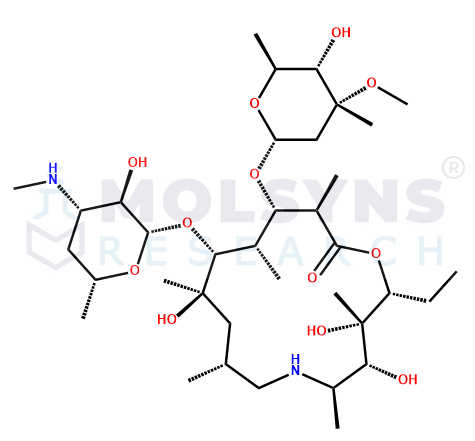 N-Desmethyl Azithromycin Impurity