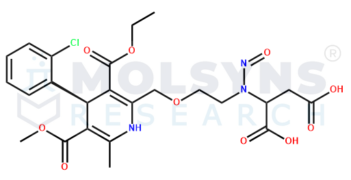 N-Nitroso Amlodipine Aspartic Acid Impurity