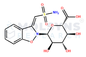 Zonisamide-N-Glucoronide