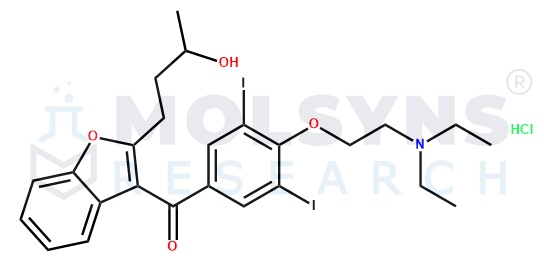 3’-Hydroxy-Amiodarone Hydrochloride