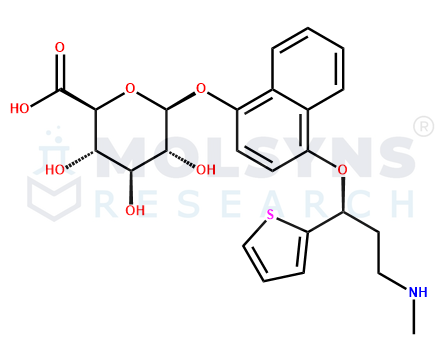 4-Hydroxy Duloxetine B-D-Glucuronide