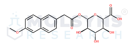 6-Methoxy-2-naphthylacetic acid (6-MNA) glucuronide