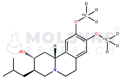 α-Dihydrotetrabenazine-13C2 D6