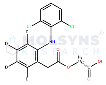 Aceclofenac 13C2 D4
