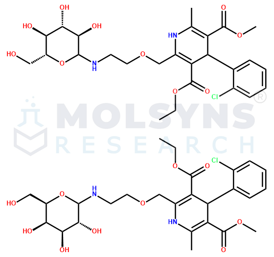 Amlodipine Glucose + Galactose adduct