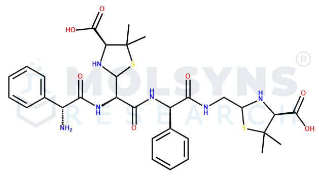 Ampicillin Decarboxylated Open Ring Dimer