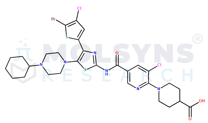 Avatrombopag bromo acid impurity