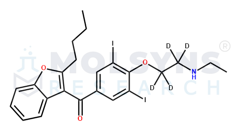 Desethyl Amiodarone D4