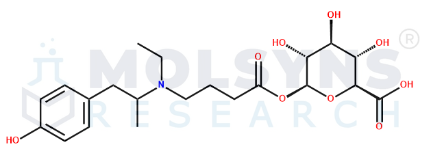 Desmethyl Mebeverine acid acyl glucuronide