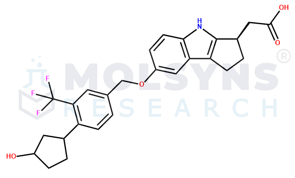 Etrasimod metabolite M3 (Diastereomeric mixture)