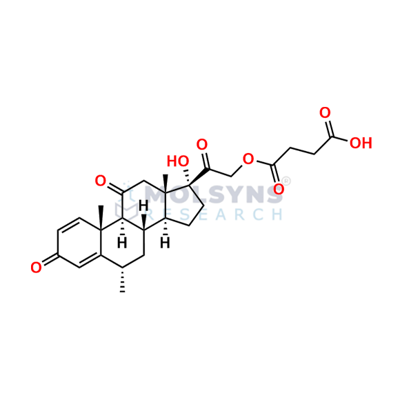 11-oxo-methylprednisolone hemisuccinate