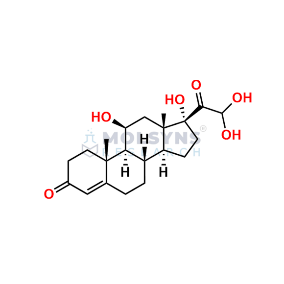 17-Dehydro-21-Hydroxy Hydrocortisone