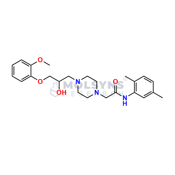 2,5-Dimethyl Ranolazine Impurity