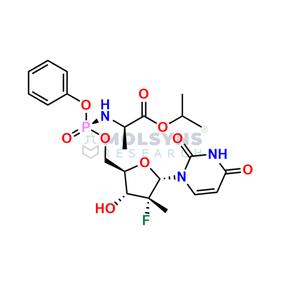 2(R)-Methyl Sofosbuvir Alpha-Isomer