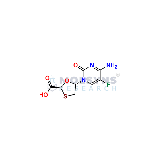 (2S,5S)-Emtricitabine Carboxylic Acid