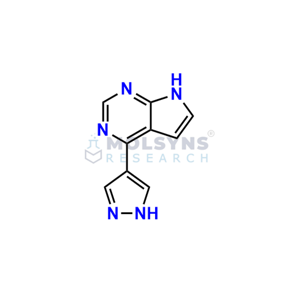 4-(1H-pyrazol-4-yl)-7H-pyrrolo[2,3-d]pyrimidine