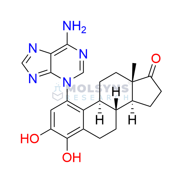 4-Hydroxy Estrone 1-N3-Adenine