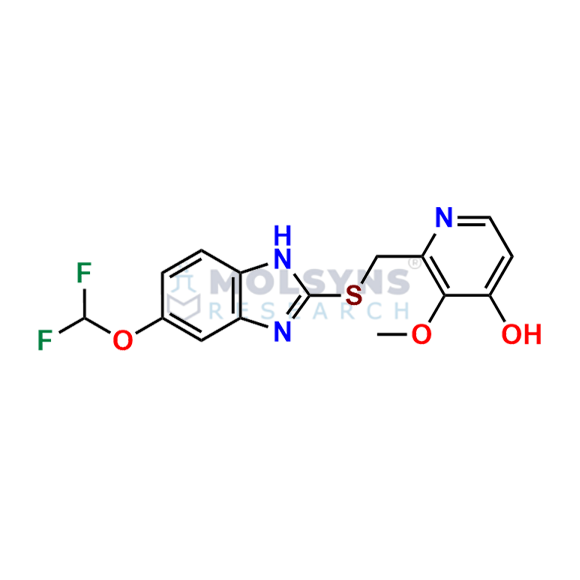 4-O-Demethyl Pantoprazole Sulfide