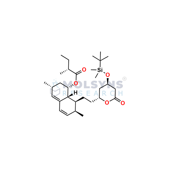 4-O-tert-Butyldimethylsilyl Epi Lovastatin