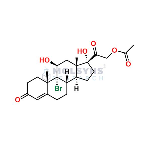 9α-Bromohydrocortisone Acetate