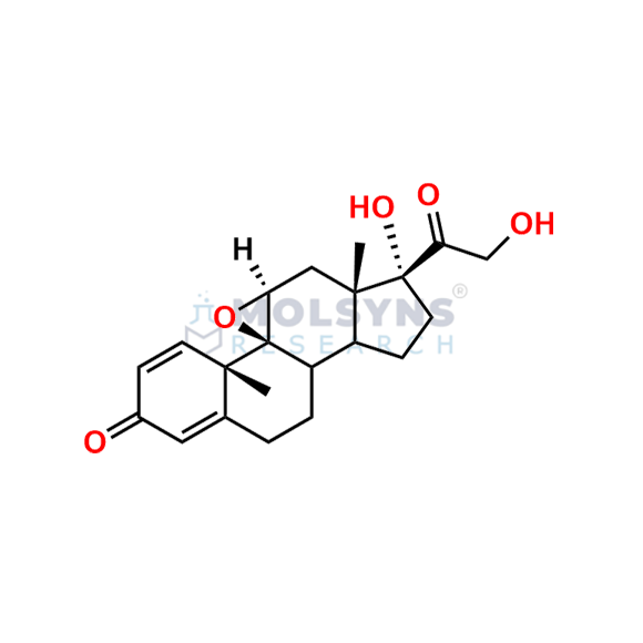 9β,11β-Epoxy-17,21-dihydroxypregna-1,4-diene-3,20-dione