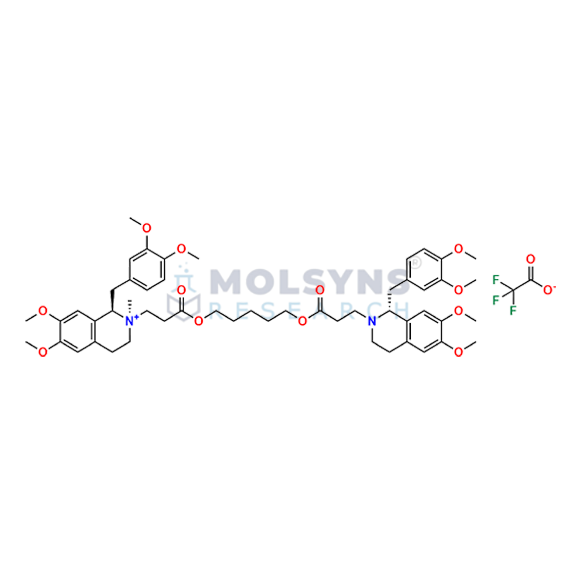 Atracurium Impurity A2 (cis-Monoquatenary) TFA salt