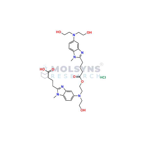 Bendamustine Trihydroxyethyl Dimer Impurity