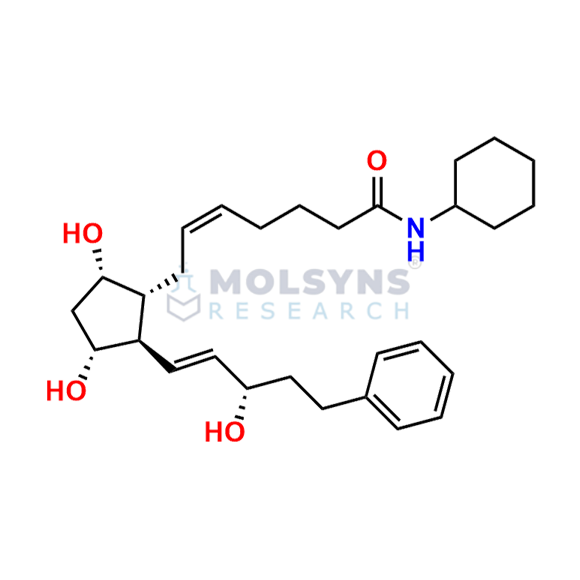 Bimatoprost Cyclohexyl Amide