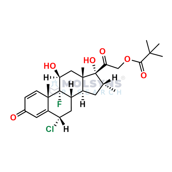 Chloro dexamethasone pivalate