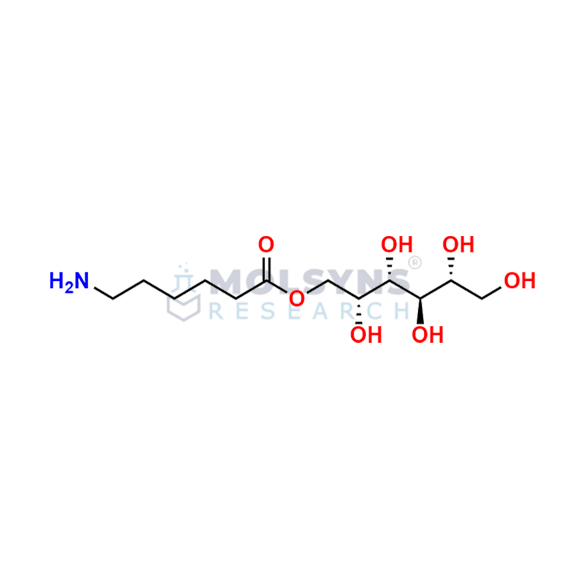 D-Altritol-1-(6-aminohexanoate) (Mixture of Isomers)