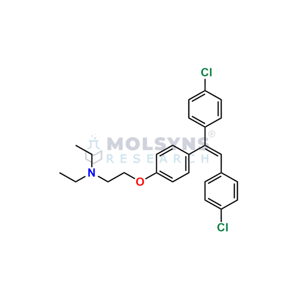 Deschloroclomiphene chlorophenyl E-Isomer