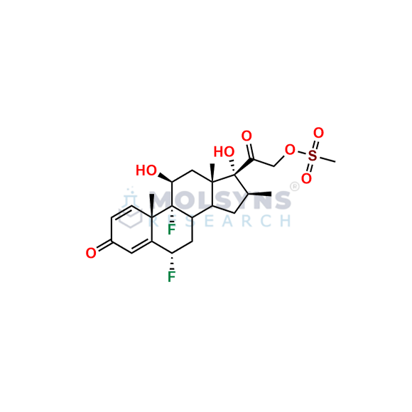 Diflorasone 17-propionate-21-mesylate