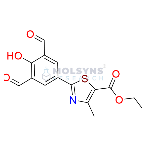 Ethyl 2-(3,5-diformyl-4-hydroxyphenyl)-4-methylthiazole-5-carboxylate