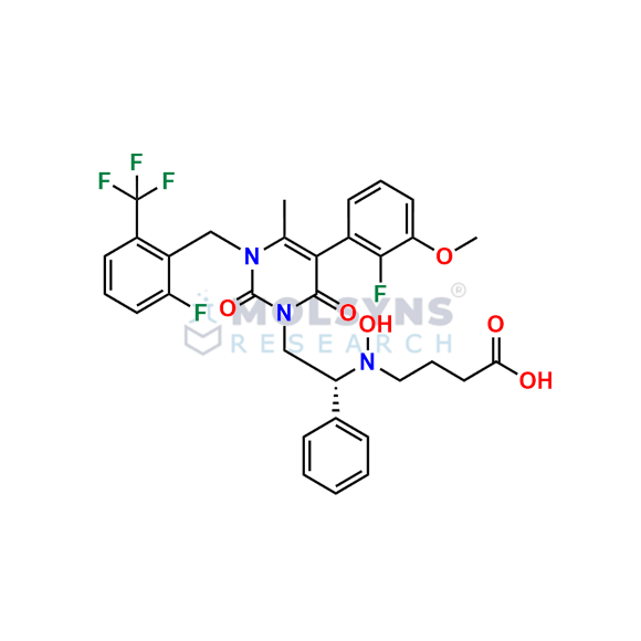 Hydroxyl Amine Elagolix Impurity