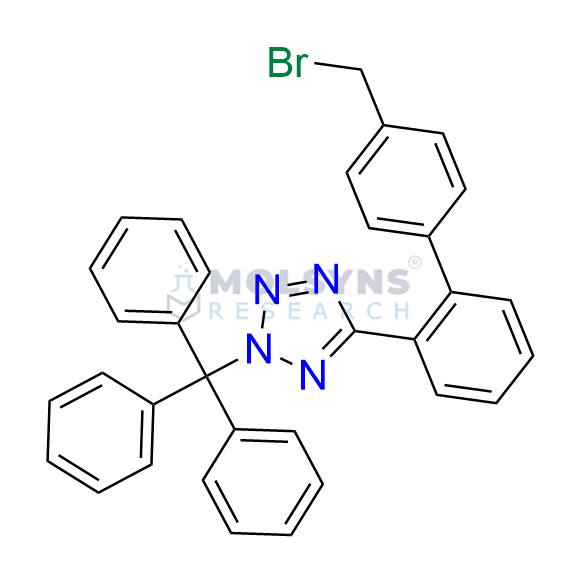 Irbesartan Bromo N2-Trityl Impurity