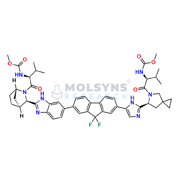 Ledipasvir 1S,3R,4S-Diastereomer