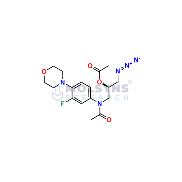 Linezolid N,O-Diacetyl Azido Impurity