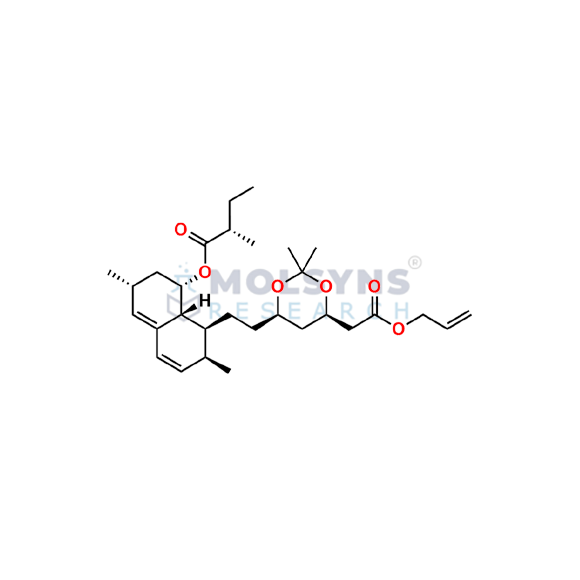 Lovastatin Hydroxy Acid 3,5-Acetonide Allyl Ester