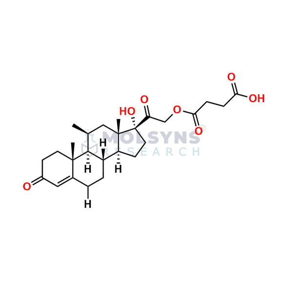 Methylprednisolone hydrogen succinate EP Impurity D