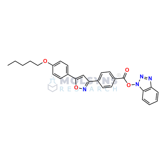 Micafungin Side Chain Acid Benzotriazole Ester