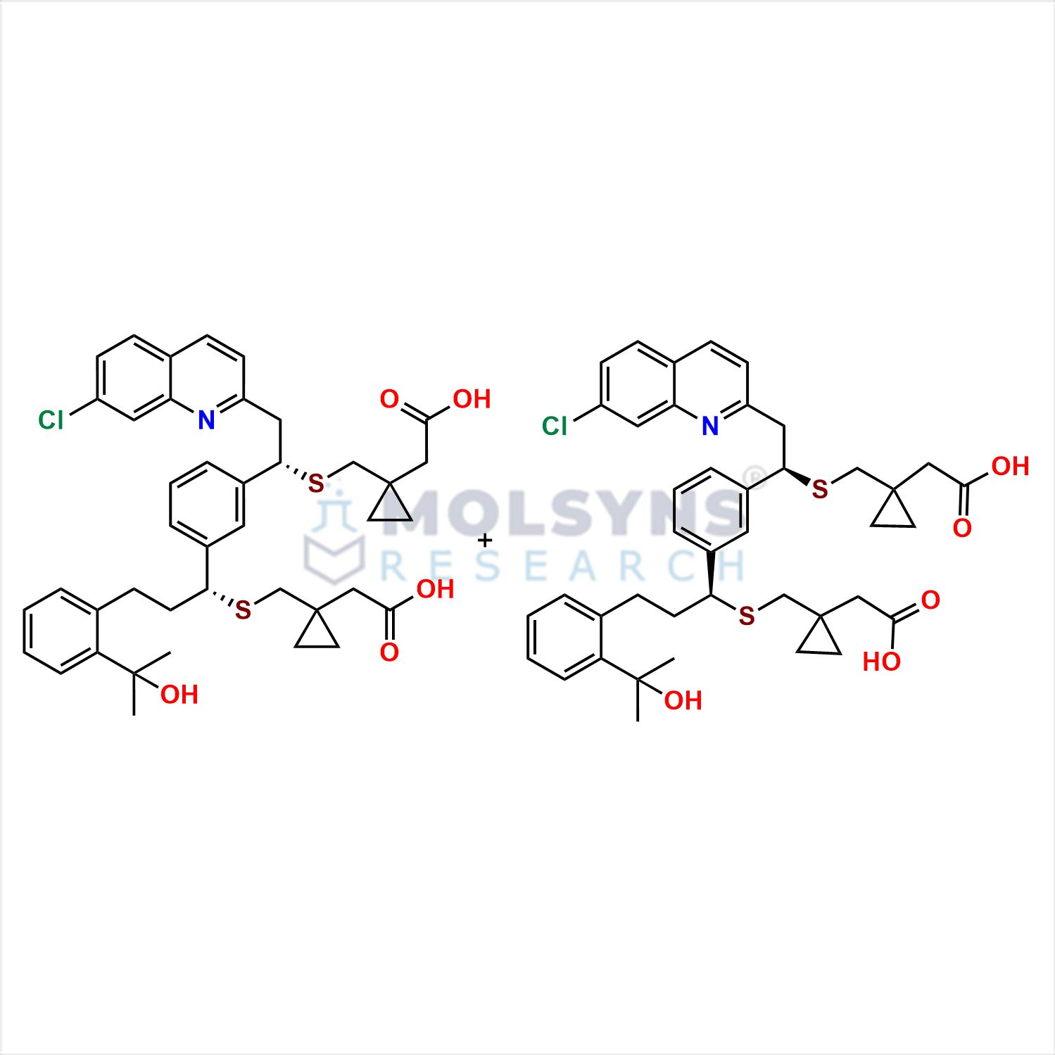 Montelukast EP Impurity D+E